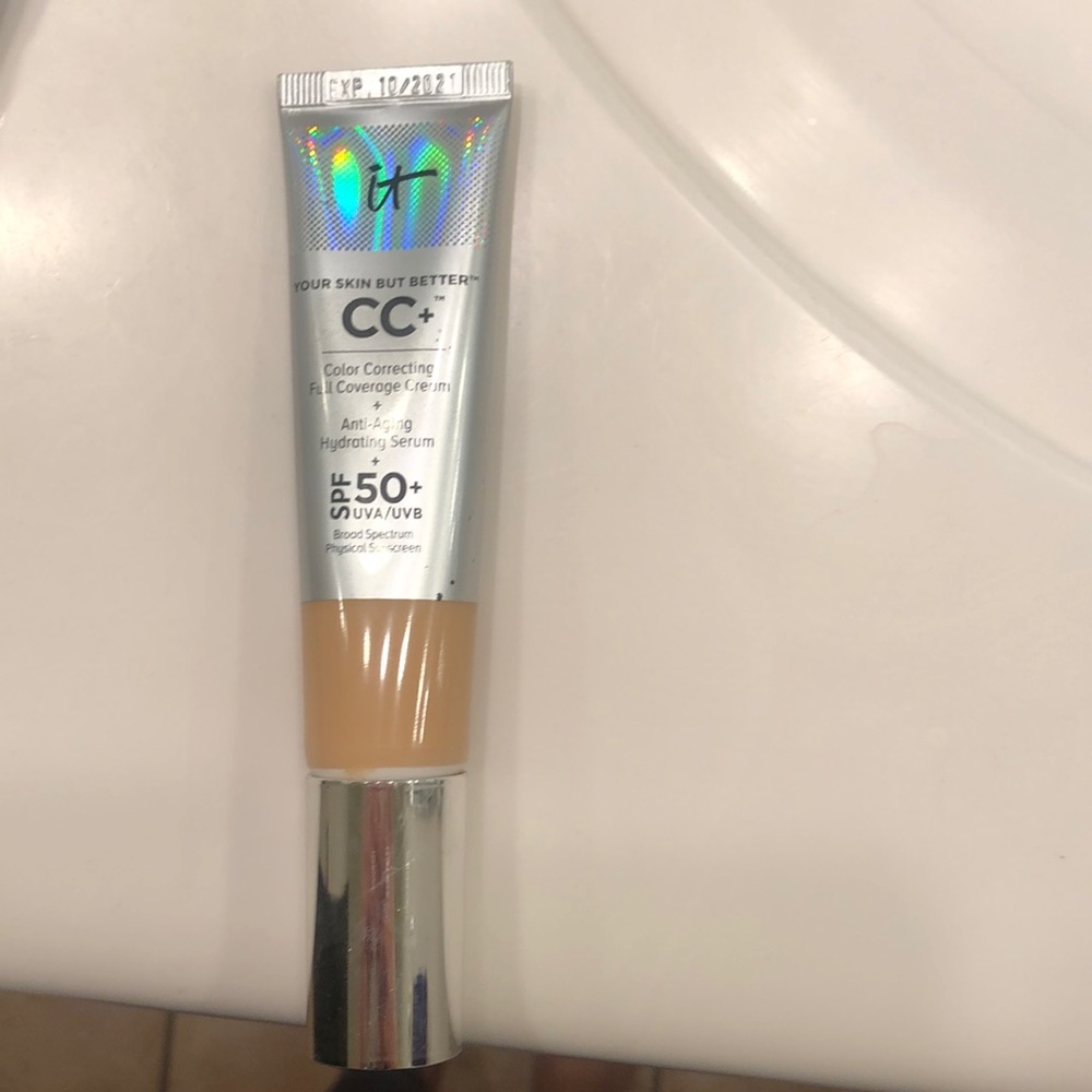 NWT it cosmetics full size cc+ cream medium tan